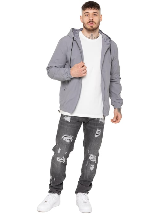 Enzo Milano Chaqueta cortavientos para hombre - Image 4