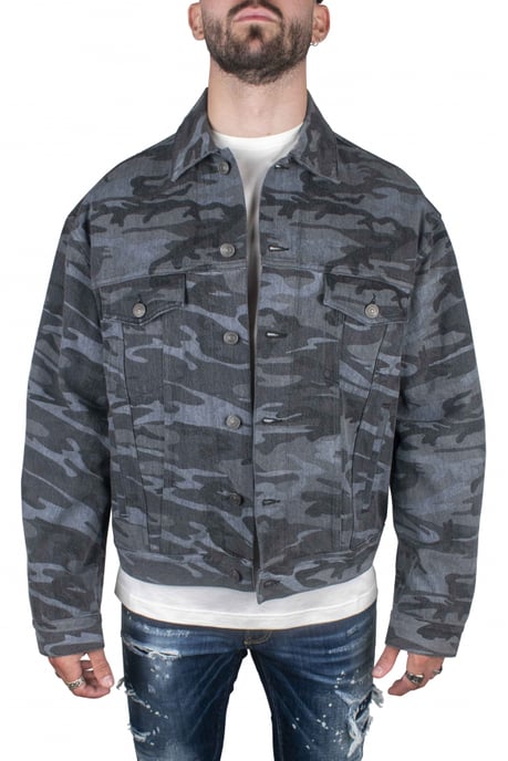 Balenciaga Chaqueta vaquera Gris - Image 3