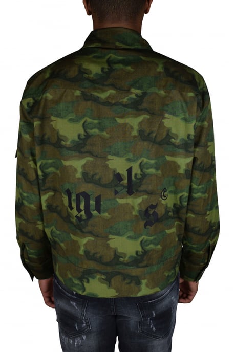 Palm Angels Chaqueta Caqui - Image 3