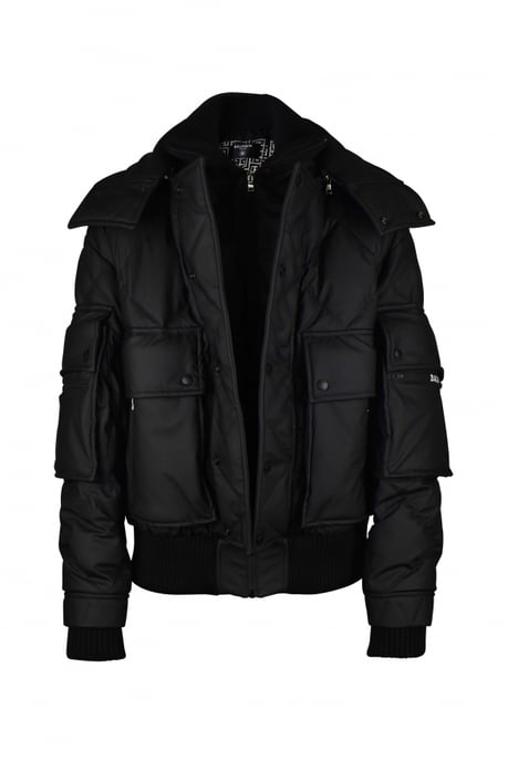 Balmain Chaqueta de plumón Negro - Image 4