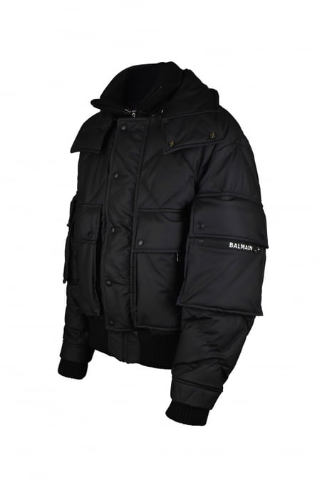 Balmain Chaqueta de plumón Negro - Image 6