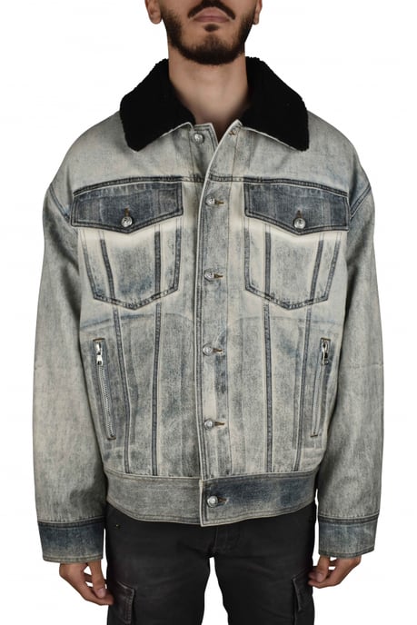 Balmain Chaqueta vaquera Azul - Image 2