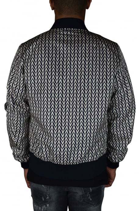 Valentino Garavani Chaqueta Bomber Azul - Image 4