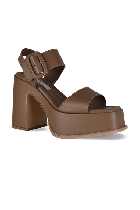 Stella McCartney Sandalias Skyla Marrón - Image 2