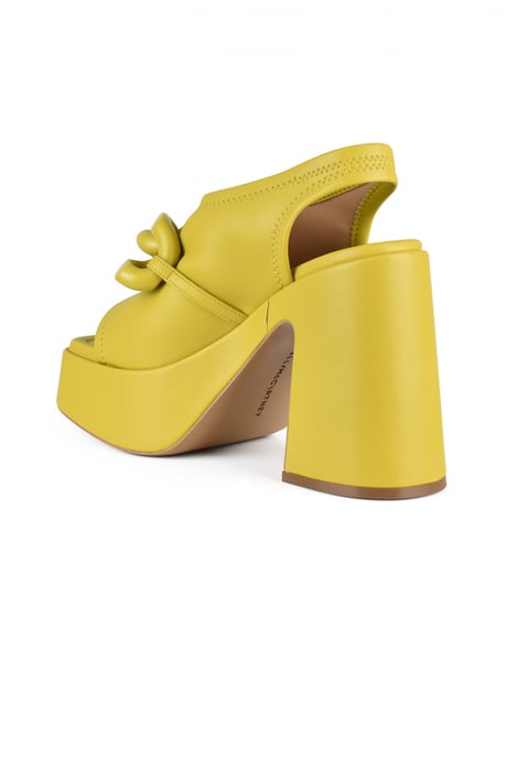 Stella McCartney Sandalias Skyla Amarillo - Image 4