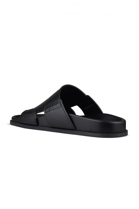 Valentino Garavani Sandalias VLogo Negro - Image 3
