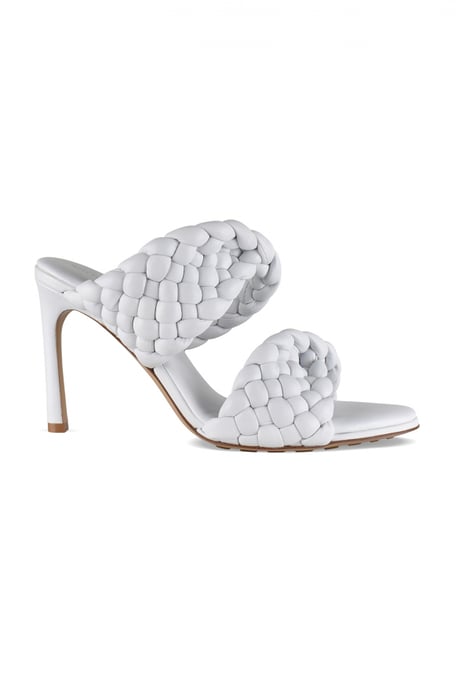 Bottega Veneta Mulas Padded Blanco - Image 1