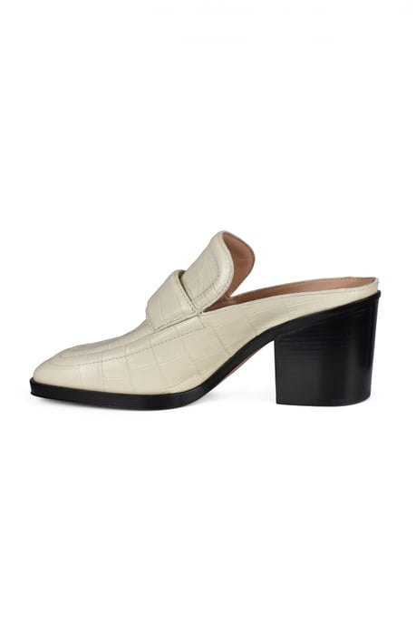 Bottega Veneta Mules Beige - Image 3