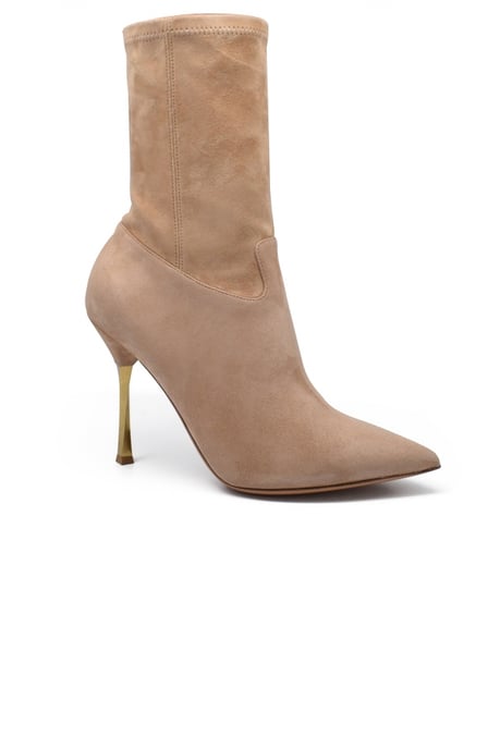 Valentino Garavani Botines de tacón trenzado Beige - Image 2