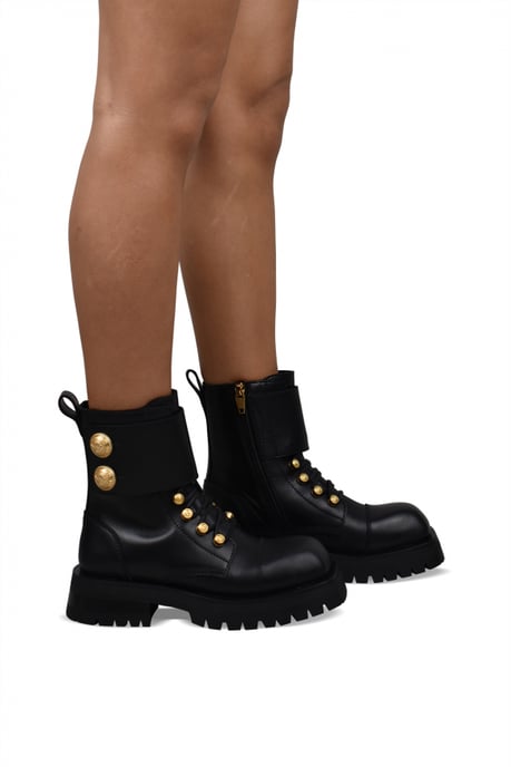 Balmain Botas Ranger Army Negro - Image 2