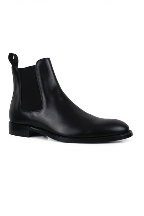 Alberto Botas de cuero Negro - Image 2