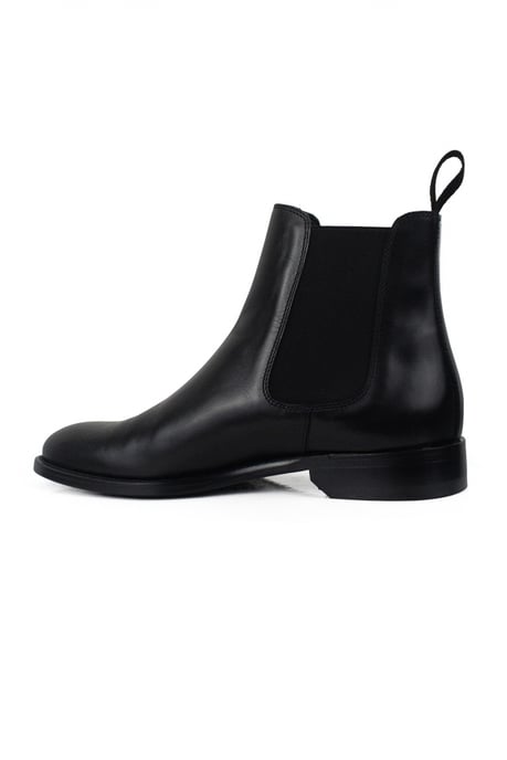 Alberto Botas de cuero Negro - Image 3