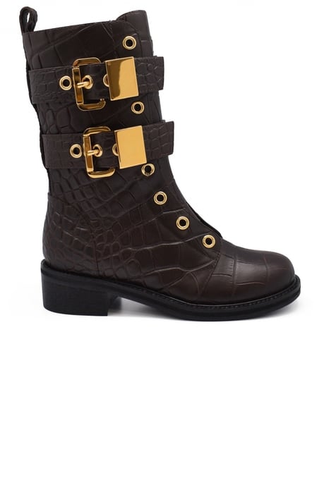Giuseppe Zanotti Botas de cuero Marrón - Image 1
