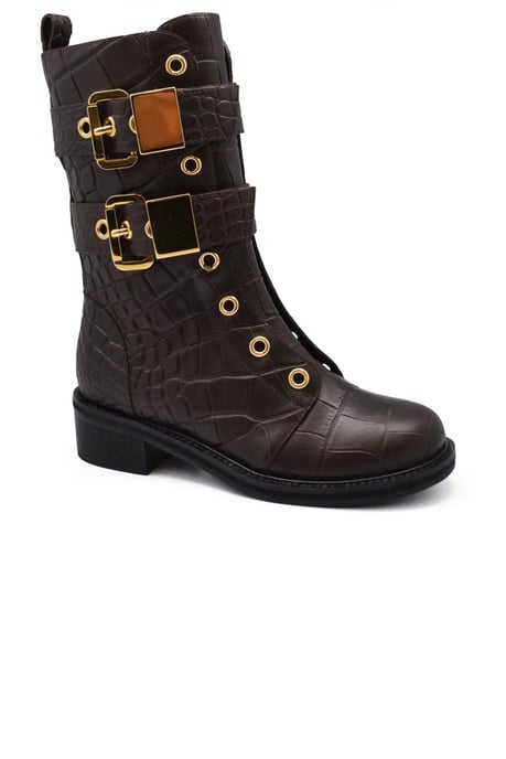 Giuseppe Zanotti Botas de cuero Marrón - Image 3