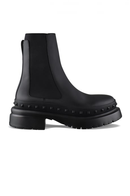 Valentino Garavani Botas M-Way Rockstud Negro - Image 1