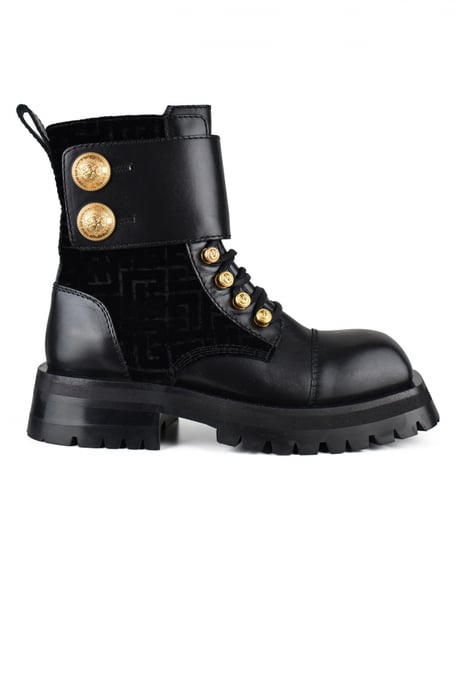 Balmain Botas Ranger Army Negro - Image 1