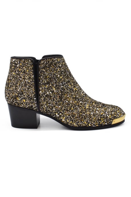 Giuseppe Zanotti Botas de cuero Oro - Image 1