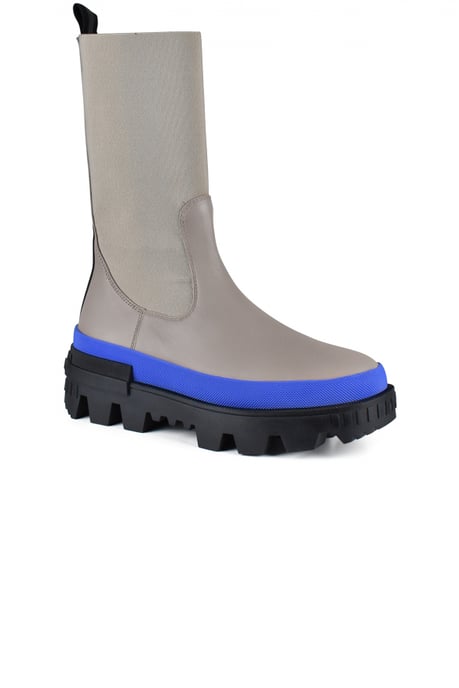 Moncler Botines Chelsea Gris - Image 3
