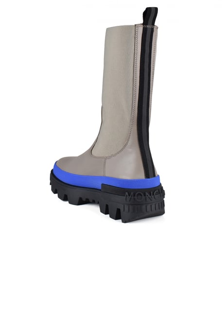 Moncler Botines Chelsea Gris - Image 4