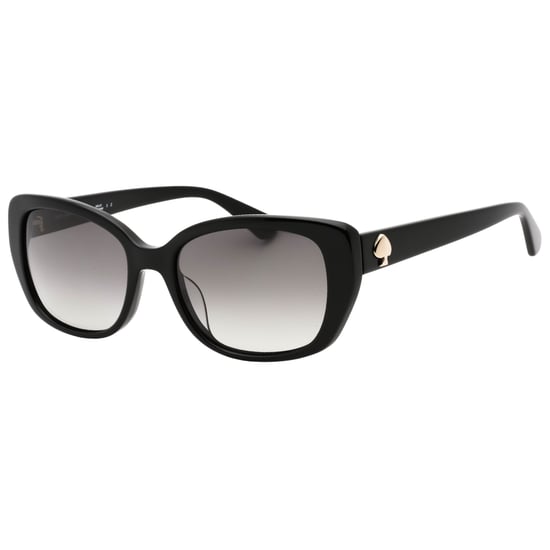 Gafas de sol negras con lentes SF PZ grises de Kate Spade - Image 2