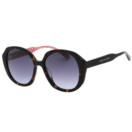 Gafas de sol Havana marrón con lentes oscuros de Tommy Hilfiger - Image 2