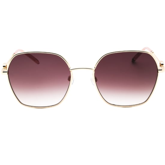 Gafas de sol amarillas DK con lentes degradados marrones de Tommy Hilfiger - Image 1