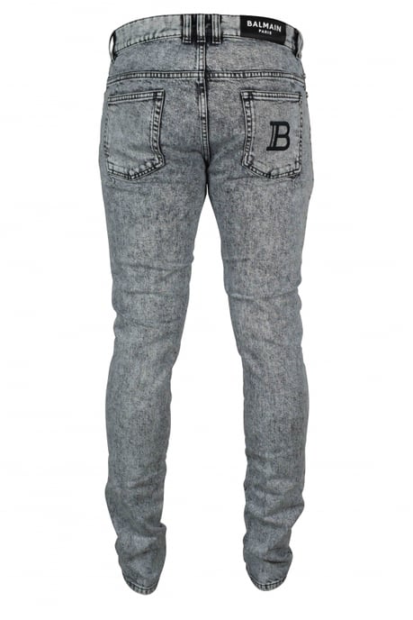 Balmain Vaqueros Gris - Image 5