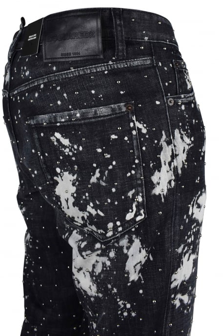 Dsquared2 Jean Relax Long Crotch Negro - Image 2
