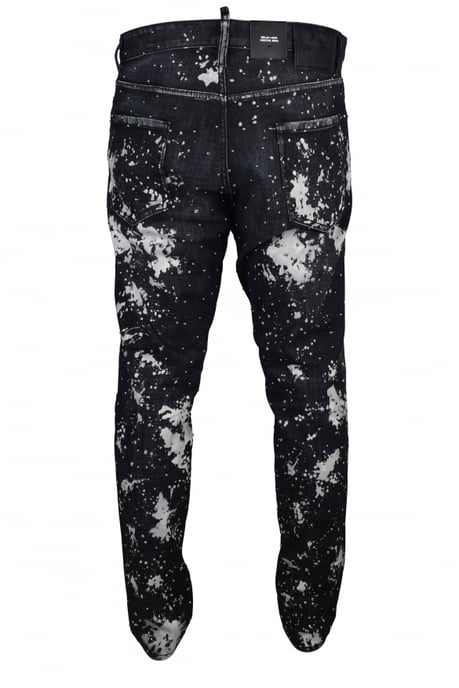 Dsquared2 Jean Relax Long Crotch Negro - Image 4