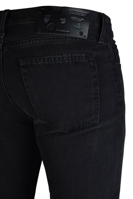 Off-White Vaqueros Negro - Image 2
