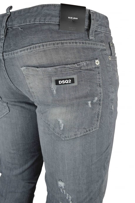 Dsquared2 Slim Jean Gris - Image 5
