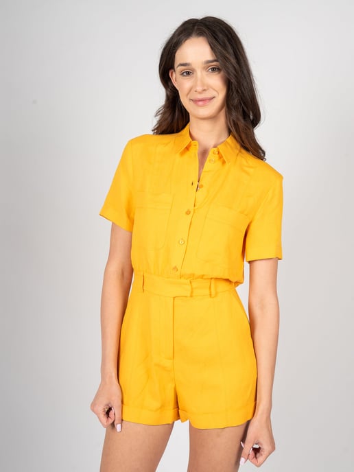 Patrizia Pepe Mono de mujer naranja - Image 3