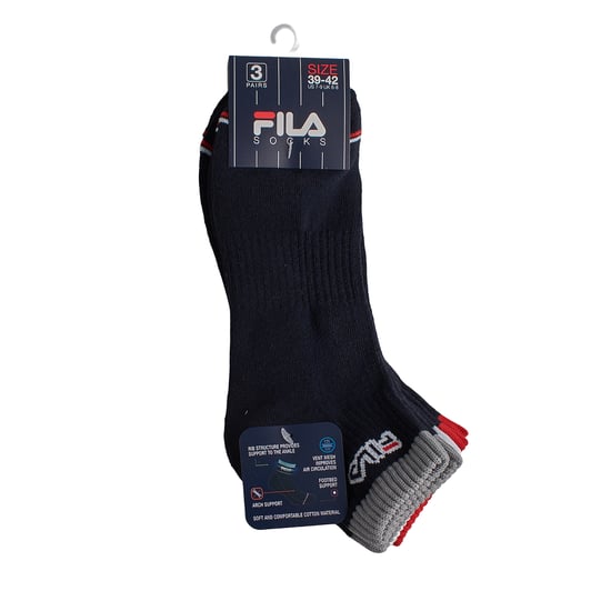 Paquete de 3 calcetines hasta el tobillo F2522 para hombres y mujeres - Image 5