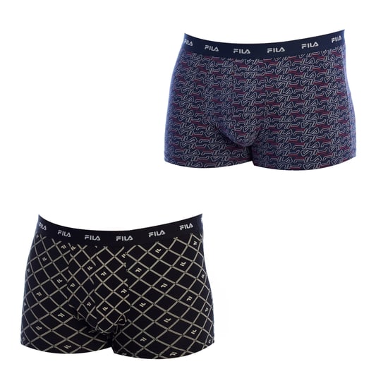 Pack de 2 bóxers de algodón estampados FU5289 para hombres - Image 1