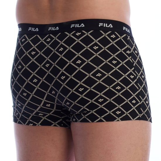 Pack de 2 bóxers de algodón estampados FU5289 para hombres - Image 4