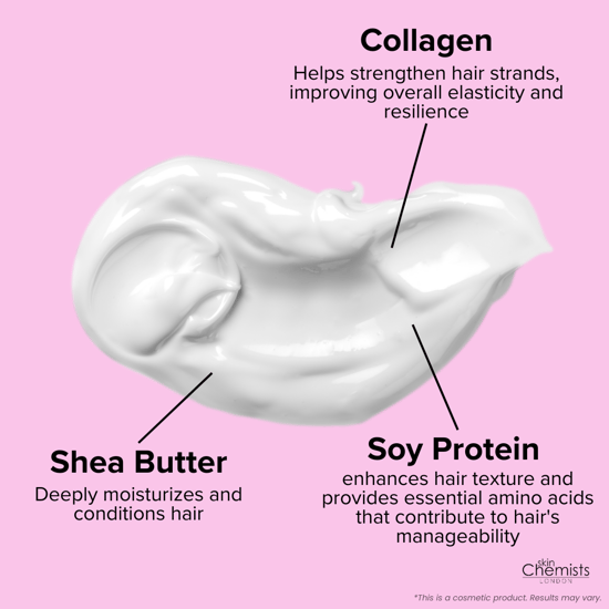 Mascarilla para el Cabello de Colágeno con Manteca de Karité y Proteína de Soja 250ml de skinChemists - Image 3