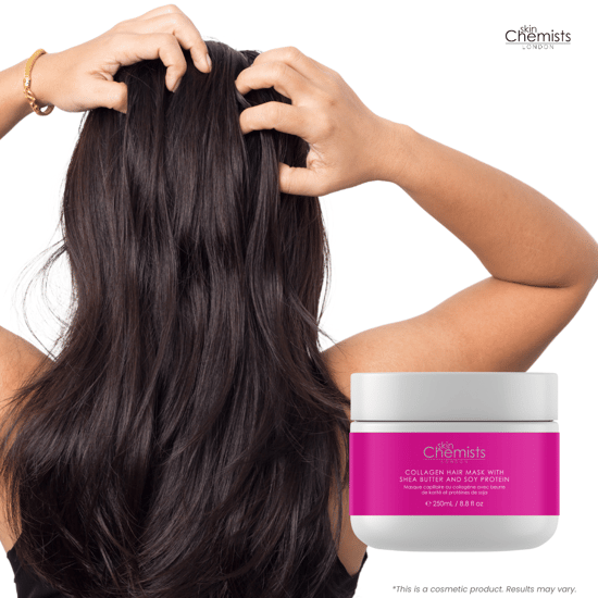 Mascarilla para el Cabello de Colágeno con Manteca de Karité y Proteína de Soja 250ml de skinChemists - Image 4