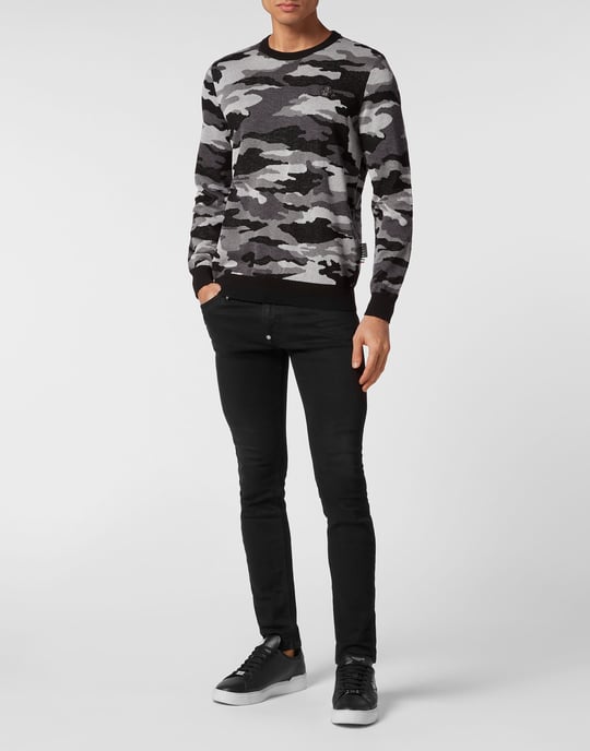 Jersey Cuello Redondo Camouflage - Image 4