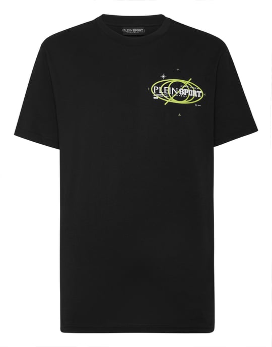Plein Sport Cotton T-Shirt Round Neck Ss Logos - Image 1