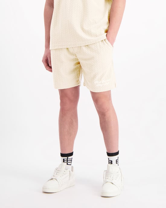 Pantalones Cortos de Terry Lounge Black Bananas, Arena - Image 2