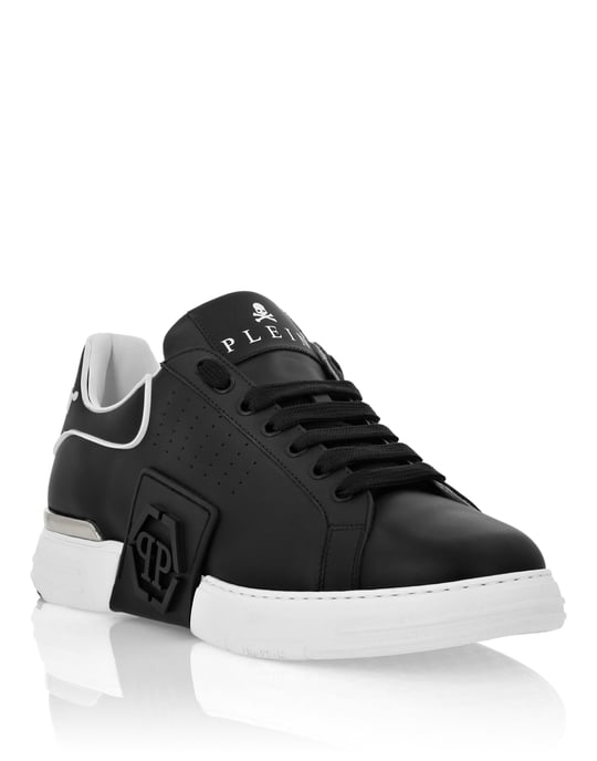 Nappa Leather Sneakers Low Top Hexagon - Image 1