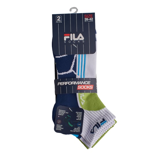 Paquete de 2 Calcetas de Running ¼ F2526 para Hombres - Image 4