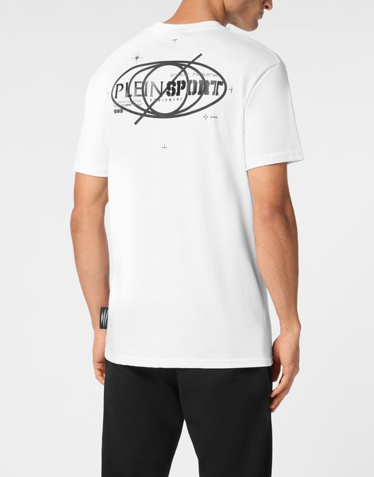 Plein Sport Cotton T-Shirt Round Neck Ss Logos - Image 5