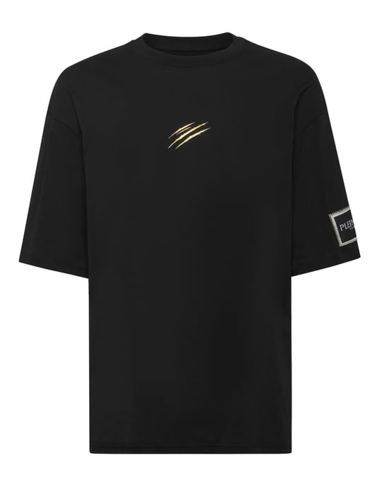 T-Shirt Round Neck Ss Label - Image 1