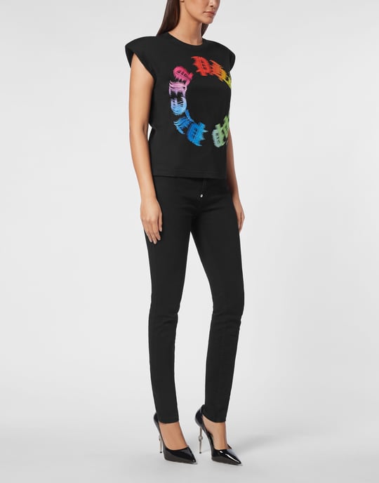 Camiseta De Tirantes Gothic Plein - Image 4
