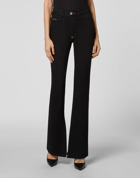 Vaqueros Flare Fit Iconic Plein - Image 2
