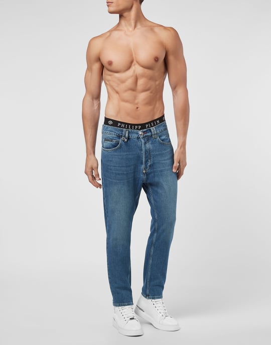 Vaqueros Carrot Fit Iconic Plein - Image 4
