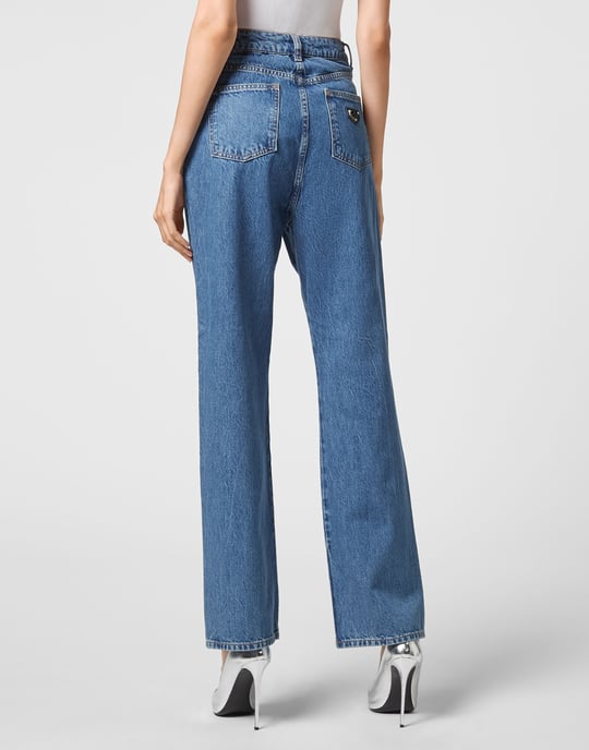 Pantalones Vaqueros Loose Fit Iconic Plein - Image 3