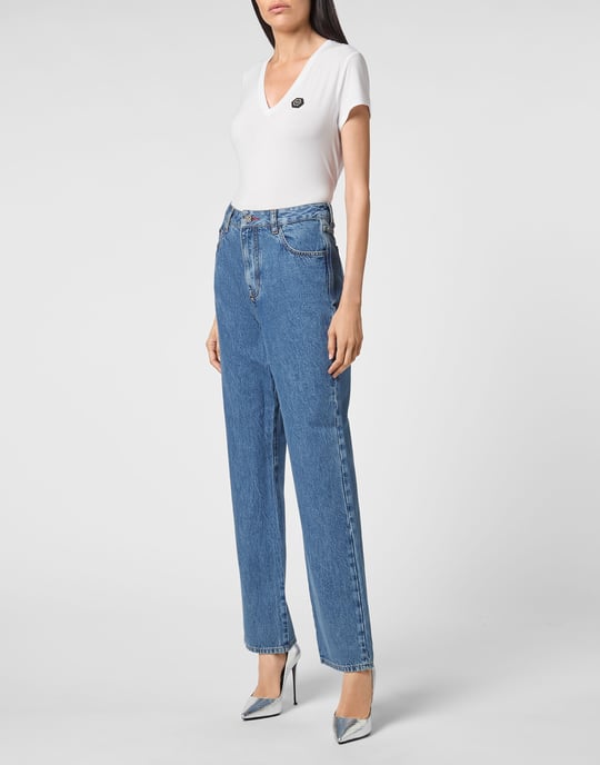Pantalones Vaqueros Loose Fit Iconic Plein - Image 4