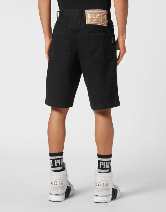 Pantalones Cortos Vaqueros Skull&Bones - Image 3